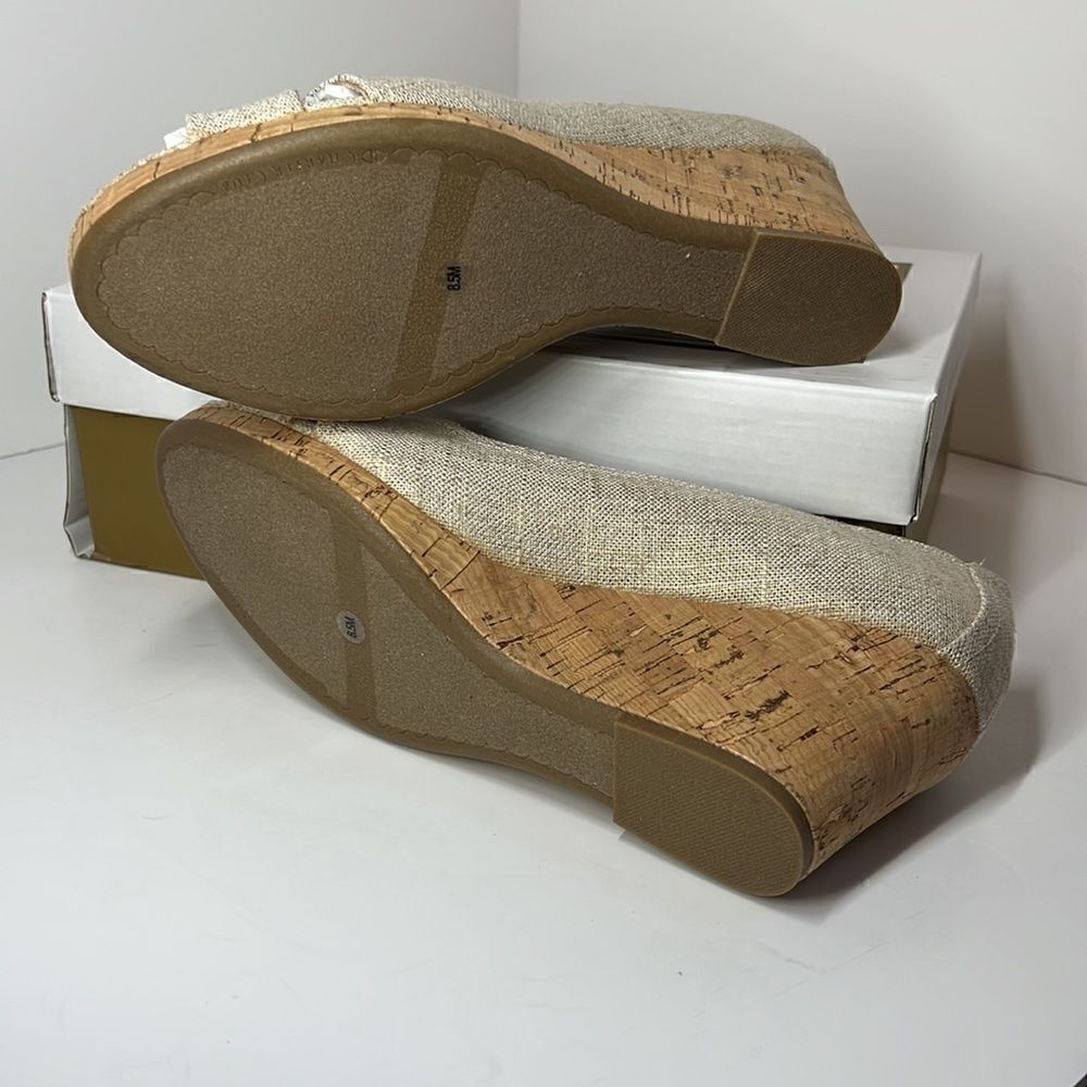 Charter Club Toniie Platino Wedge Sandals size 8.5M - Picture 6 of 8